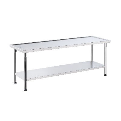 Stainless Steel Worktable – Perfect for Brewing & Food Prep